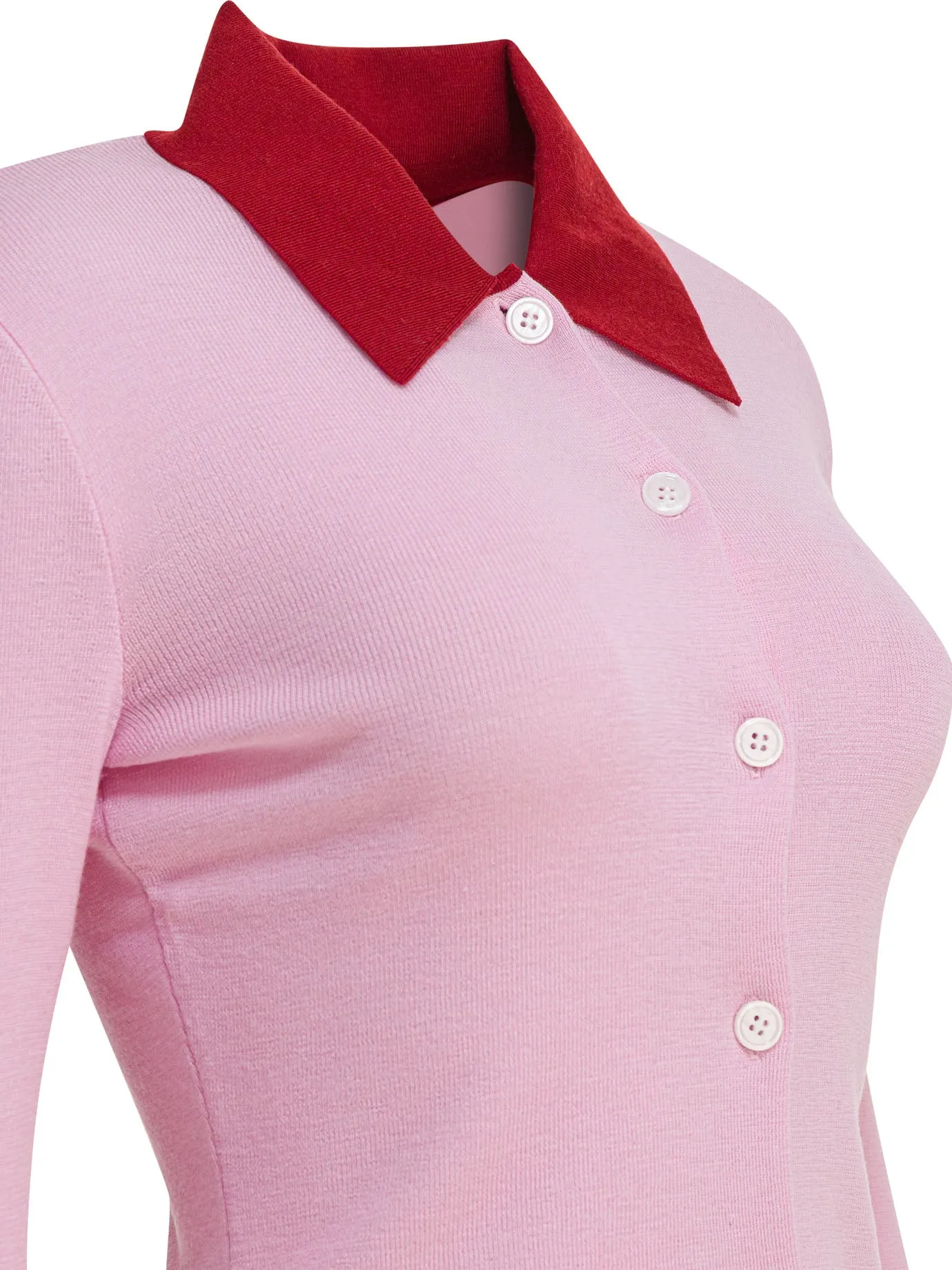 Wool Cardigan Knitwear Pink sold by Wanan Luxury product image thumbnail 4