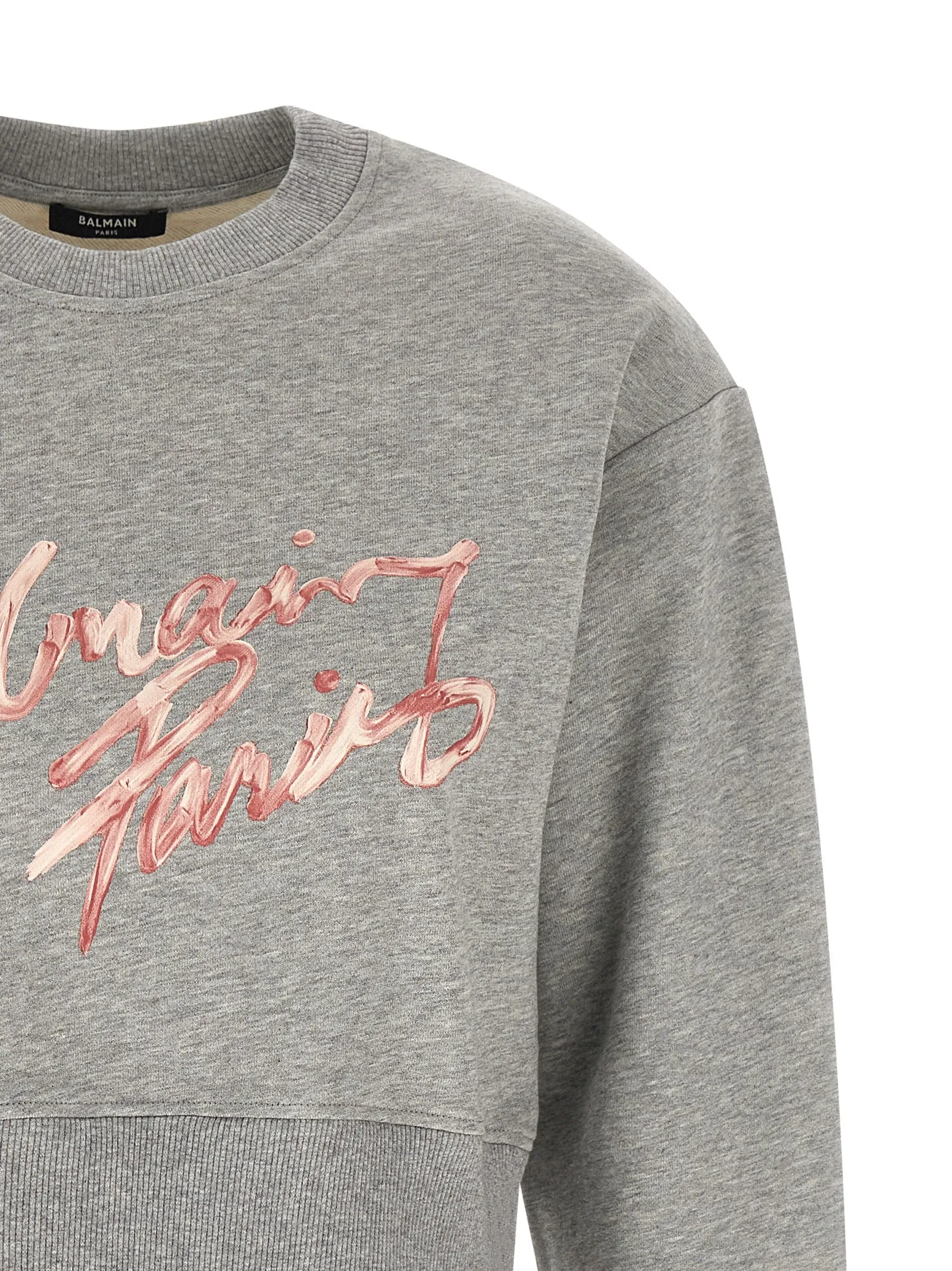 Balmain Paris Sweatshirt Gray sold by Wanan Luxury product image thumbnail 3