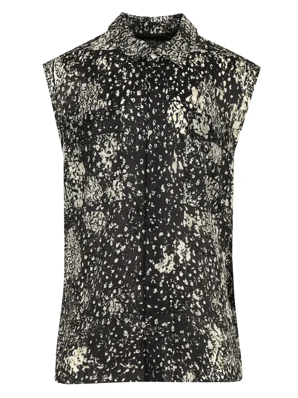 Sleeveless Shirt Jackets Black made by Rick Owens