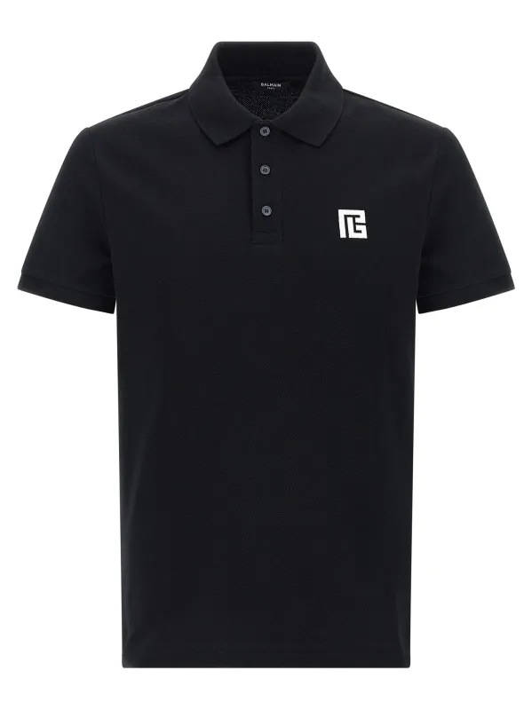 Embroidery Shirt Polo White/Black sold by Wanan Luxury