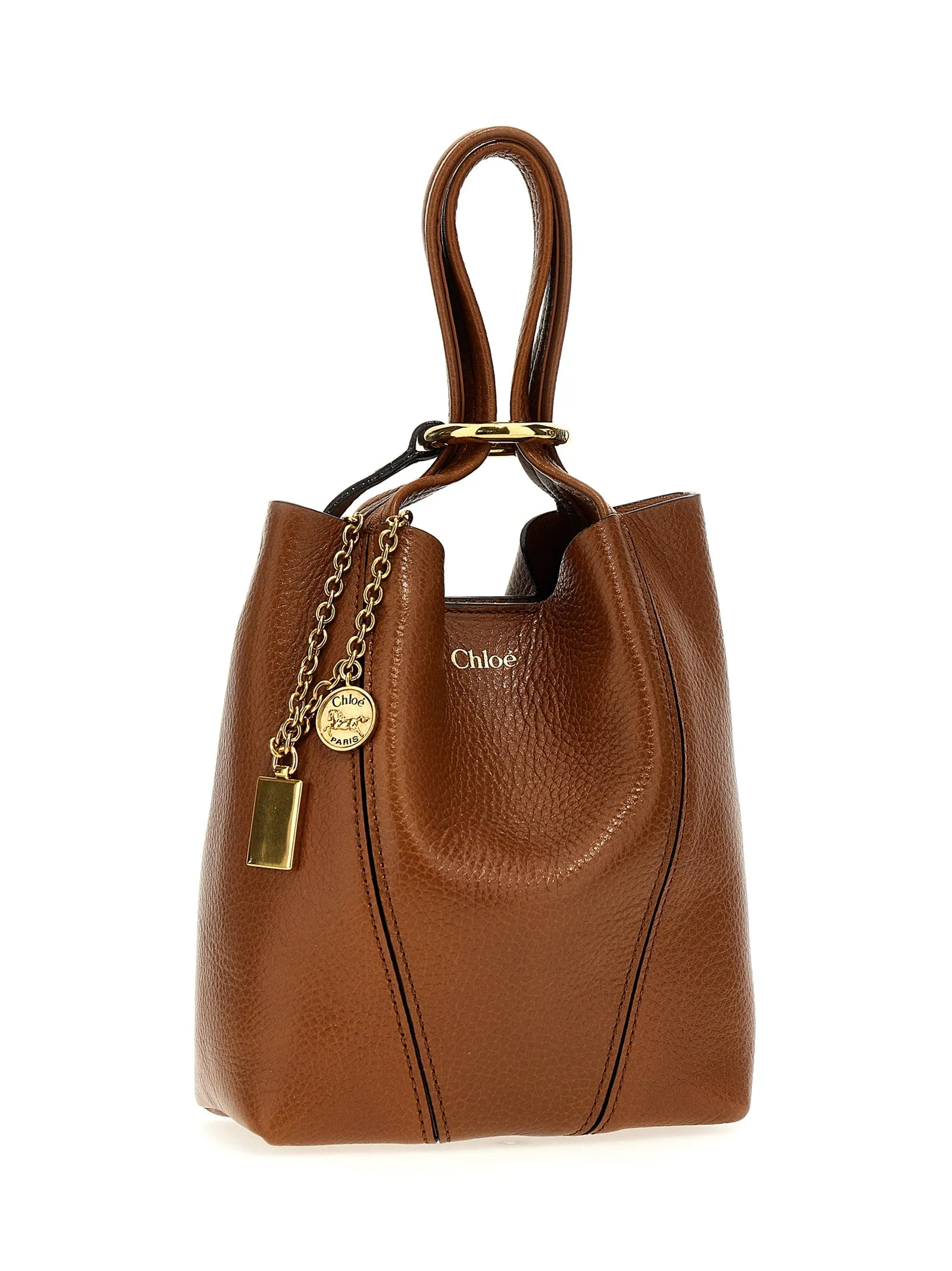 Chloé Spin Hand Bags Brown sold by Wanan Luxury product image thumbnail 3