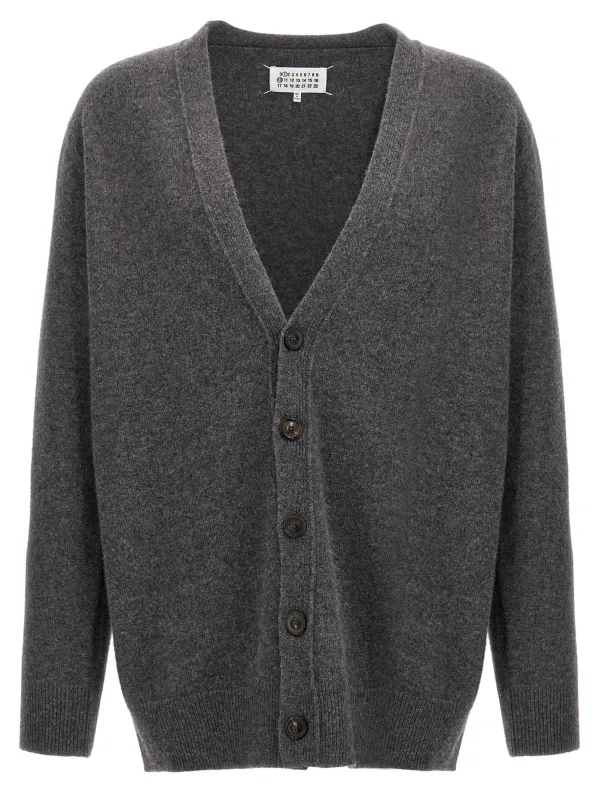 Wool Cardigan Sweaters And Cardigans Gray sold by Wanan Luxury