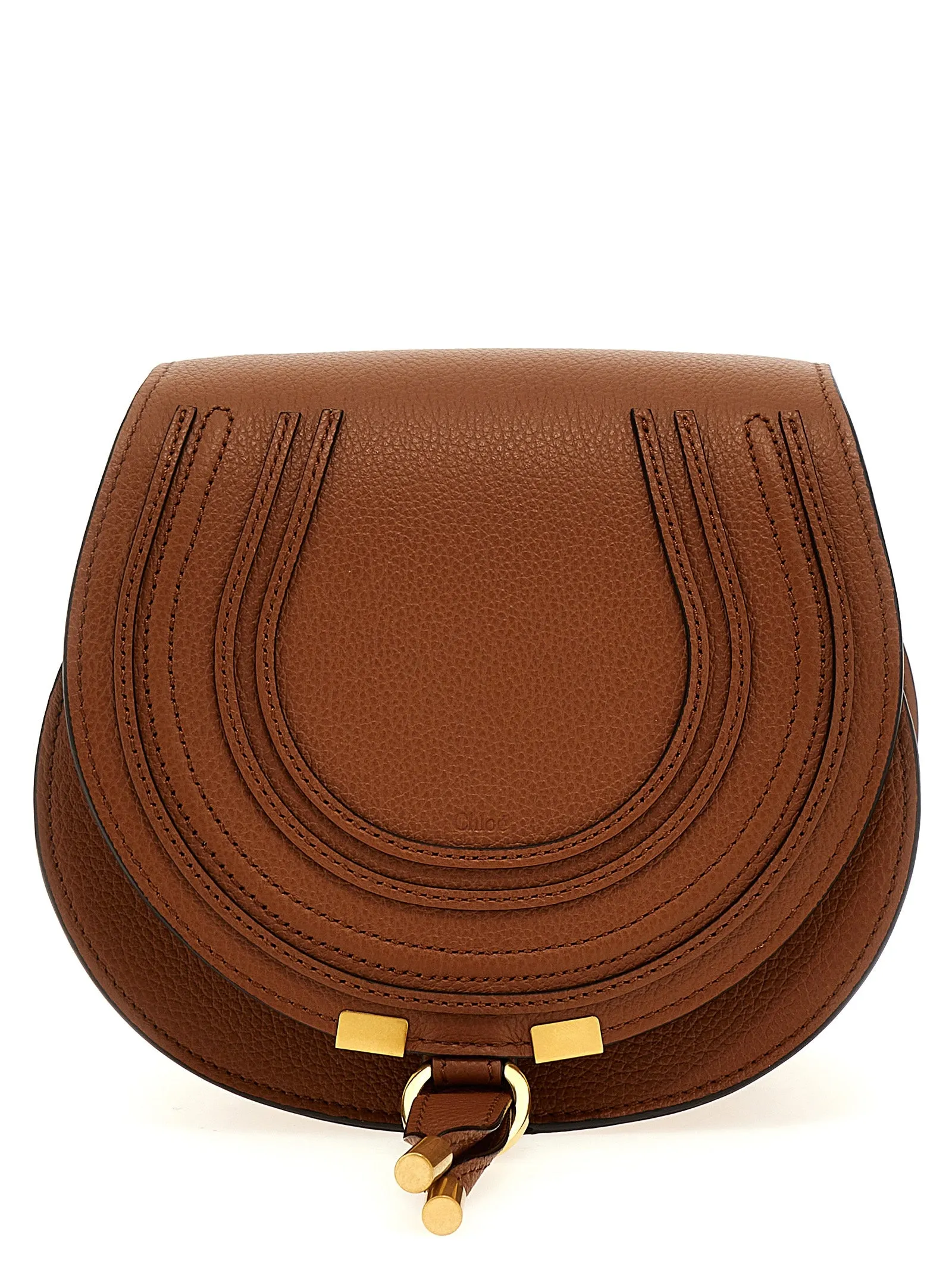 Saddle Marcie Crossbody Bags Brown sold by Wanan Luxury