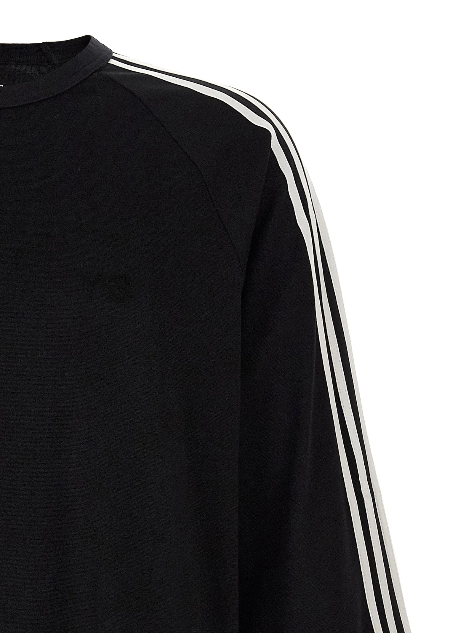 Y-3 Long Sleeve Tee 3-Stripes T-Shirt White/Black sold by Wanan Luxury product image thumbnail 4