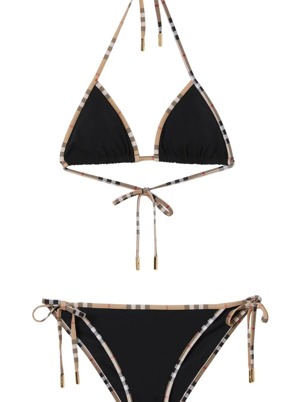 Check Triangle Bikini Set sold by Wanan Luxury product image thumbnail 3