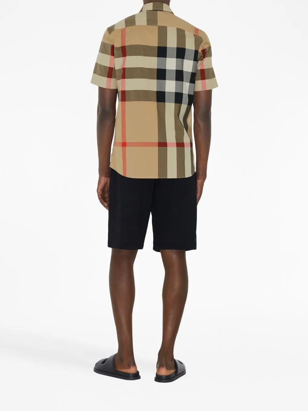 Check Cotton Shirt sold by Wanan Luxury product image thumbnail 2
