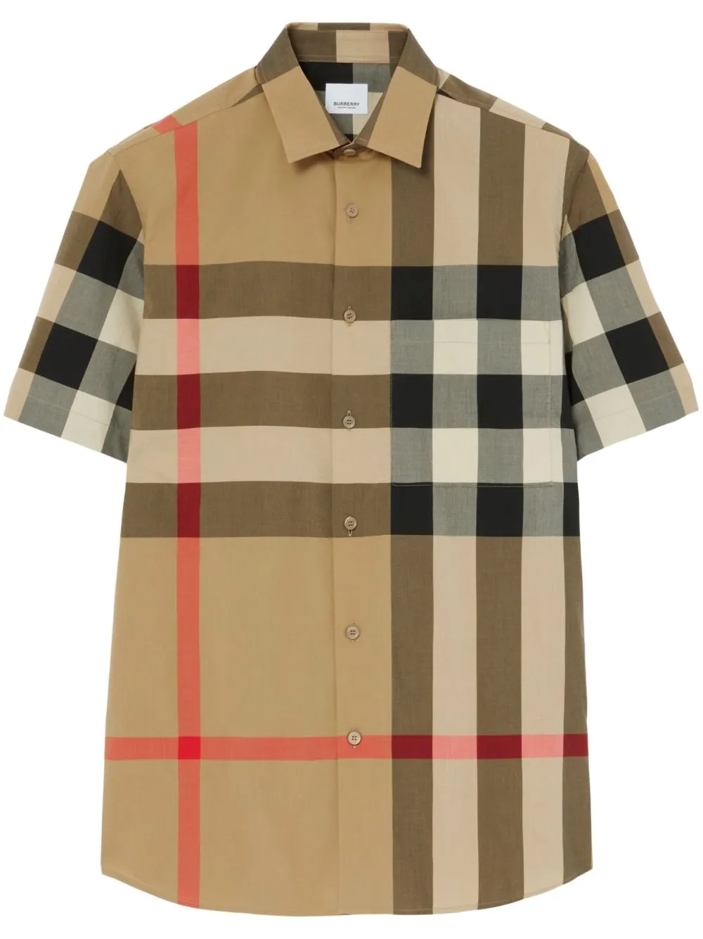 Check Cotton Shirt sold by Wanan Luxury