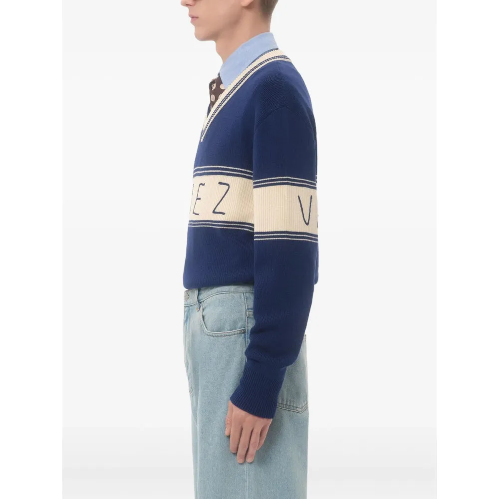 Sweaters Blue, White sold by Wanan Luxury product image thumbnail 3