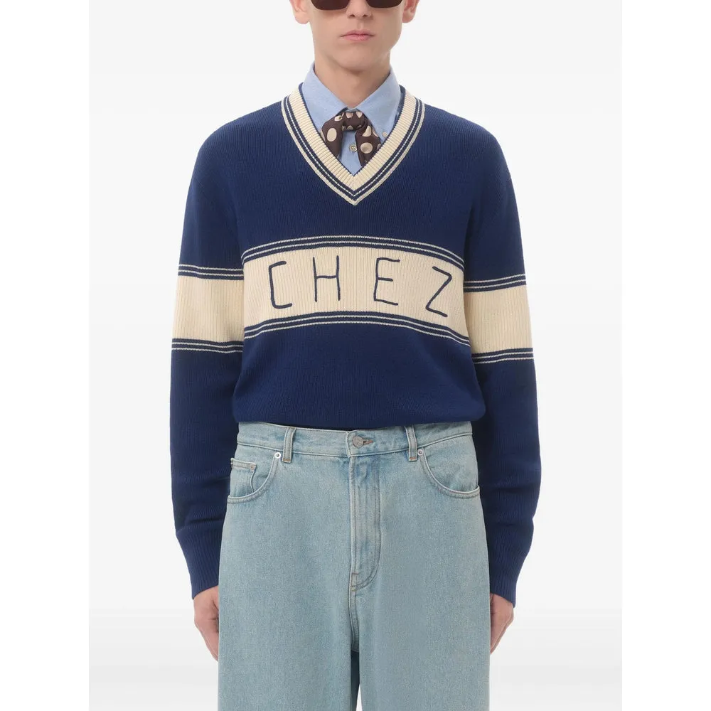 Sweaters Blue, White sold by Wanan Luxury product image thumbnail 5