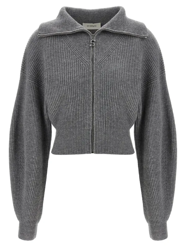 Calypso Sweaters And Cardigans Gray made by Sportmax