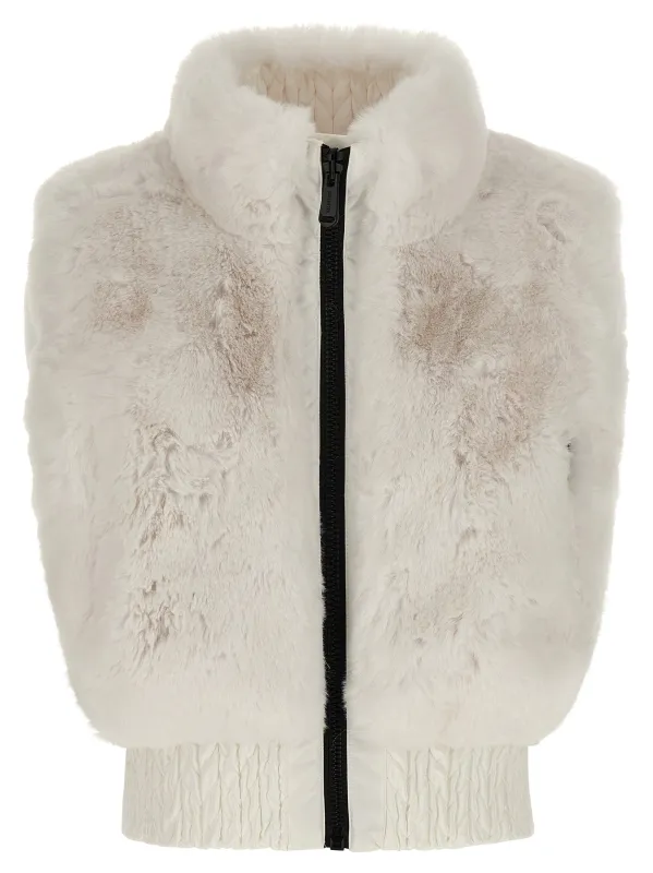 Dahlia Gilet White made by Goldbergh