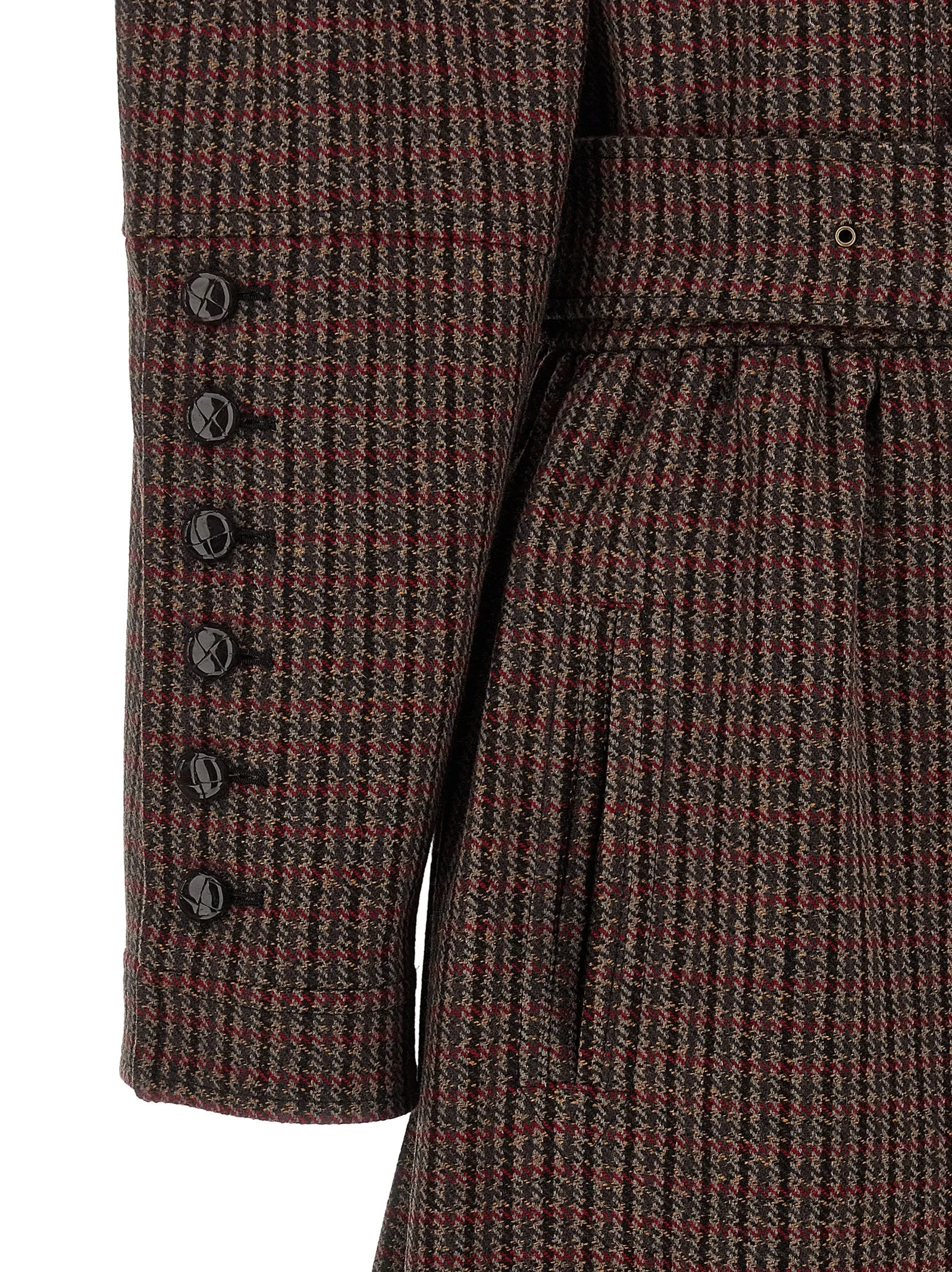 Double-Breasted Coat Coats And Trench Coats Brown sold by Wanan Luxury product image thumbnail 4