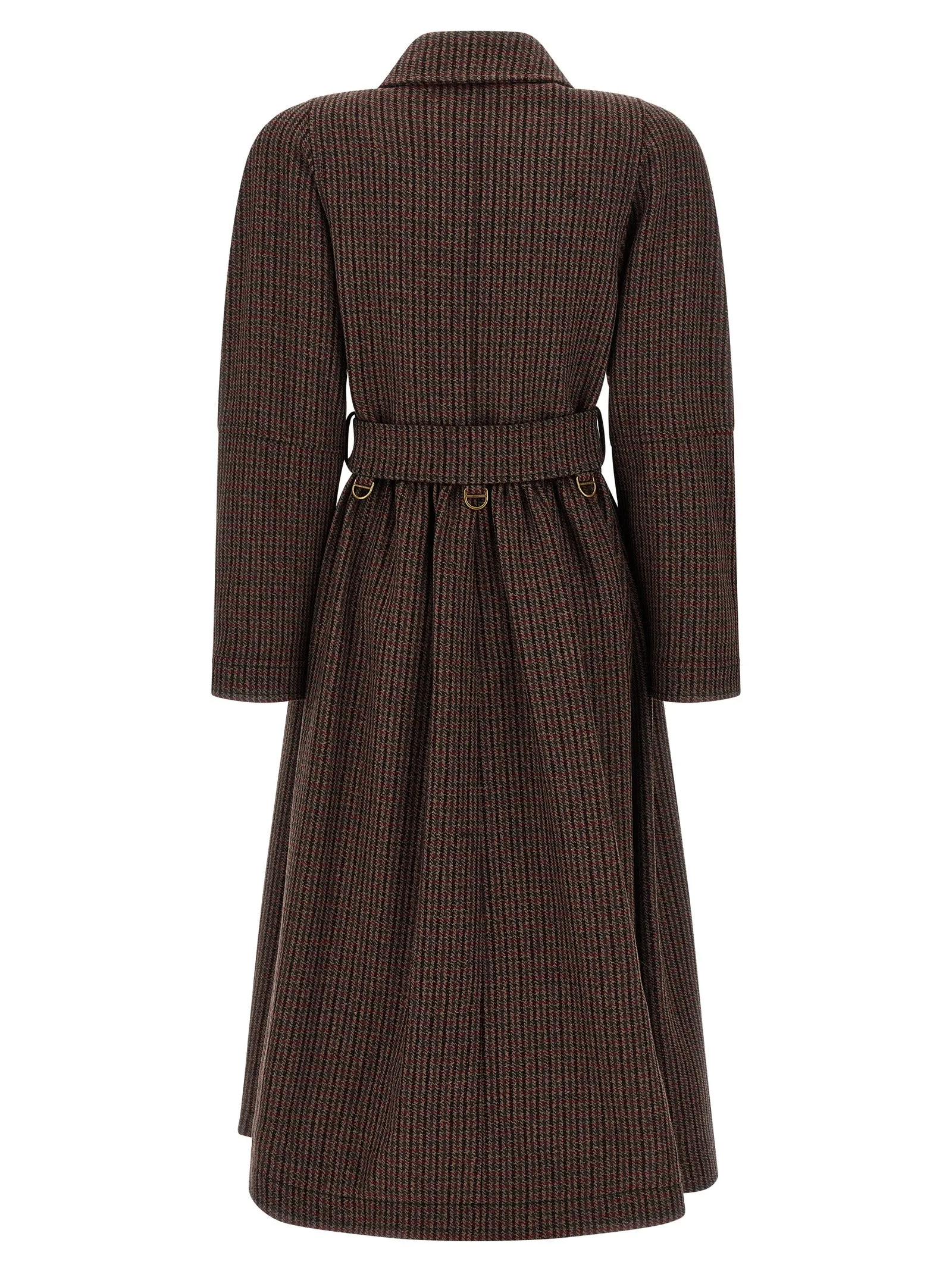 Double-Breasted Coat Coats And Trench Coats Brown sold by Wanan Luxury product image thumbnail 2