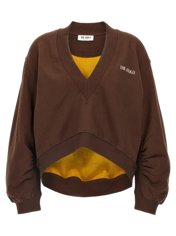 3d Logo Sweatshirt Brown sold by Wanan Luxury
