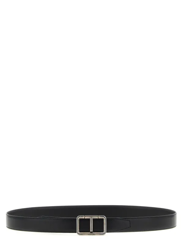 Reversible Belt Antique Buckle Belts Black sold by Wanan Luxury