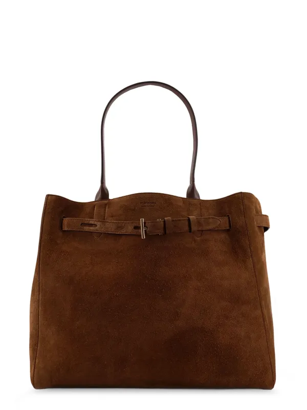Suede Shoulder Bag With Engraved Logo On The Front sold by Wanan Luxury