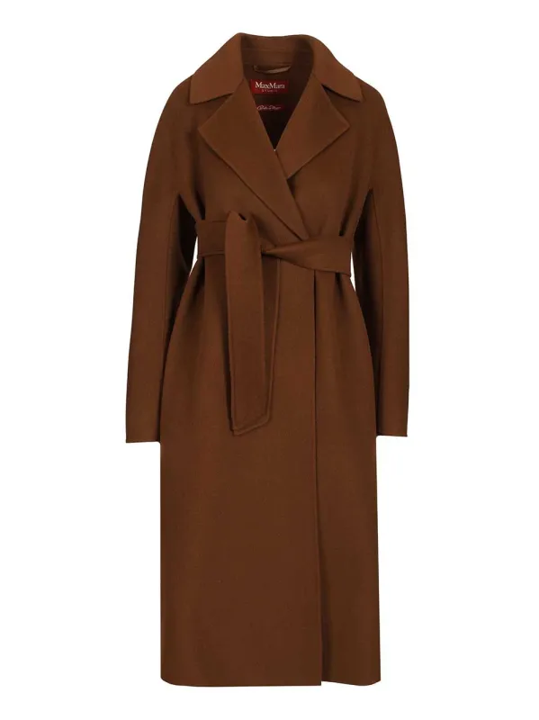 Dressing Gown Coat Coats Brown made by MaxMara