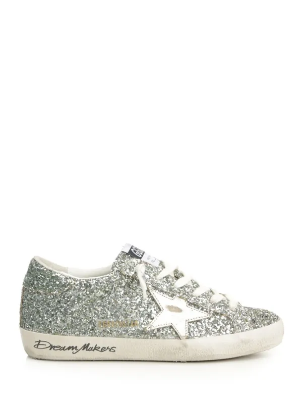 Super-Star Sneakers Silver made by Golden Goose