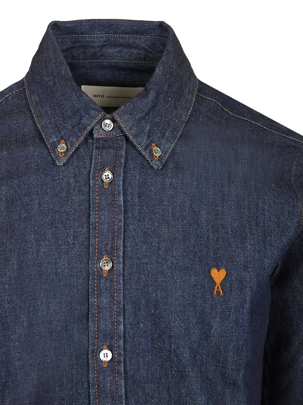 Denim Shirt Shirts Blue sold by Wanan Luxury product image thumbnail 4