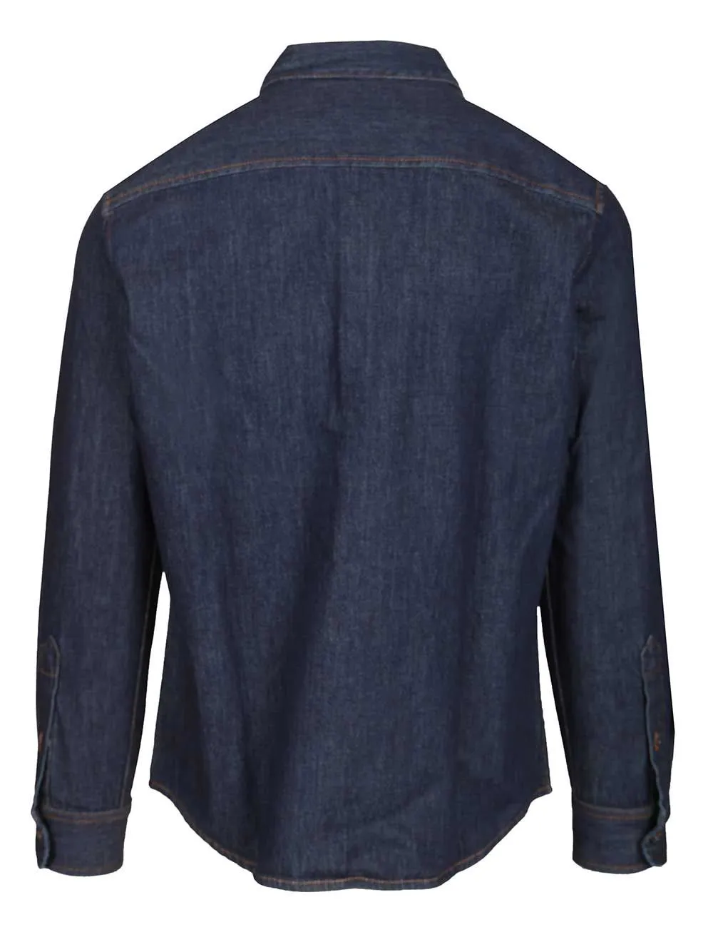 Denim Shirt Shirts Blue sold by Wanan Luxury product image thumbnail 2