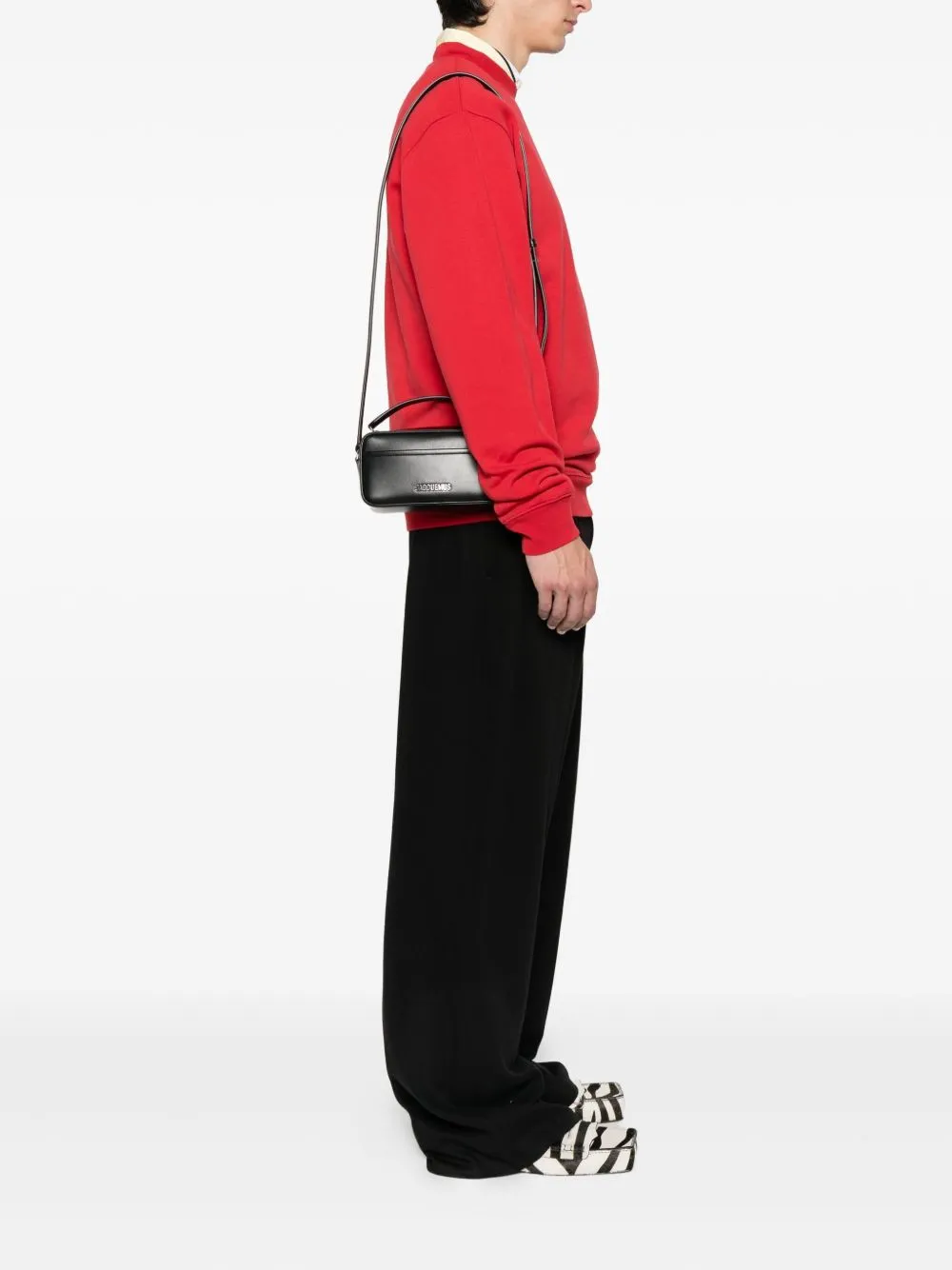 Le Baneto Leather Crossbody Bag sold by Wanan Luxury product image thumbnail 2