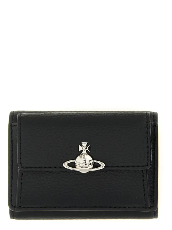 Orb Logo Small Wallet Wallets And Card Holders Black sold by Wanan Luxury