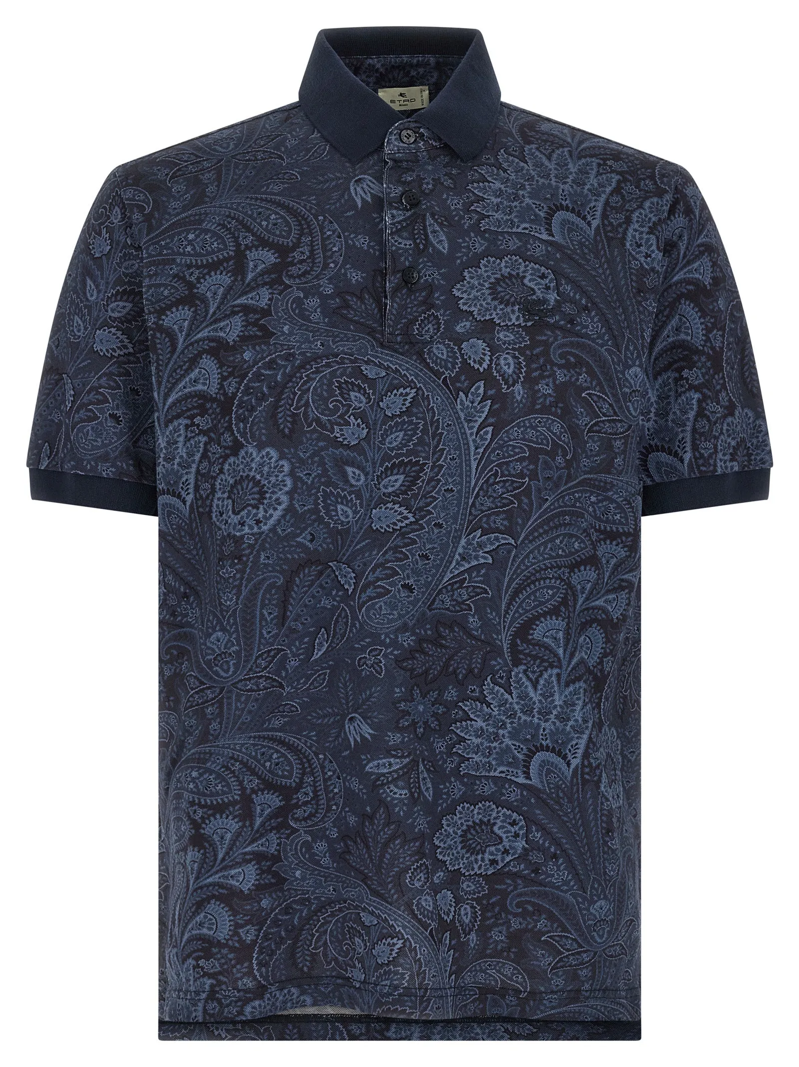 Arnica Paisley Polo Blue sold by Wanan Luxury