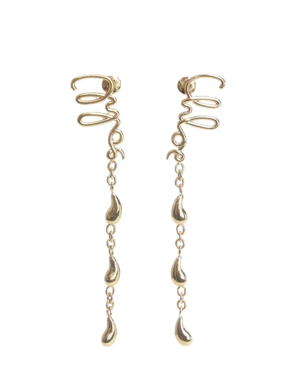 Chloé Iconic Drop Earrings Jewelry Gold sold by Wanan Luxury