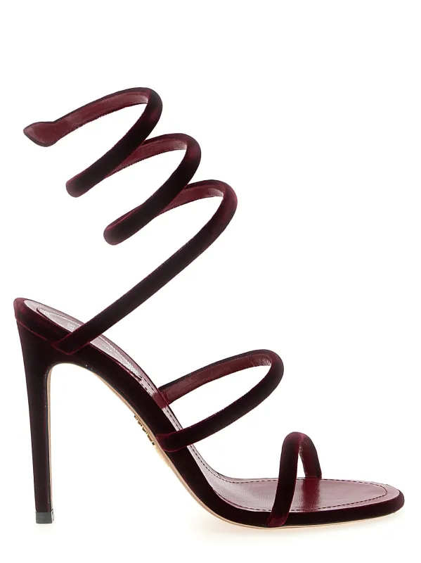 Cleo Sandals Bordeaux made by Wanan Luxury