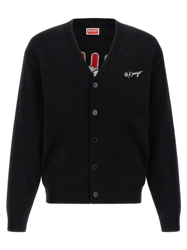 Kenzo Wild Tiger Sweaters And Cardigans Black sold by Wanan Luxury