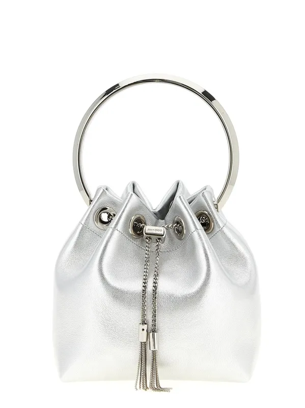 Bon Bon Hand Bags Silver sold by Wanan Luxury