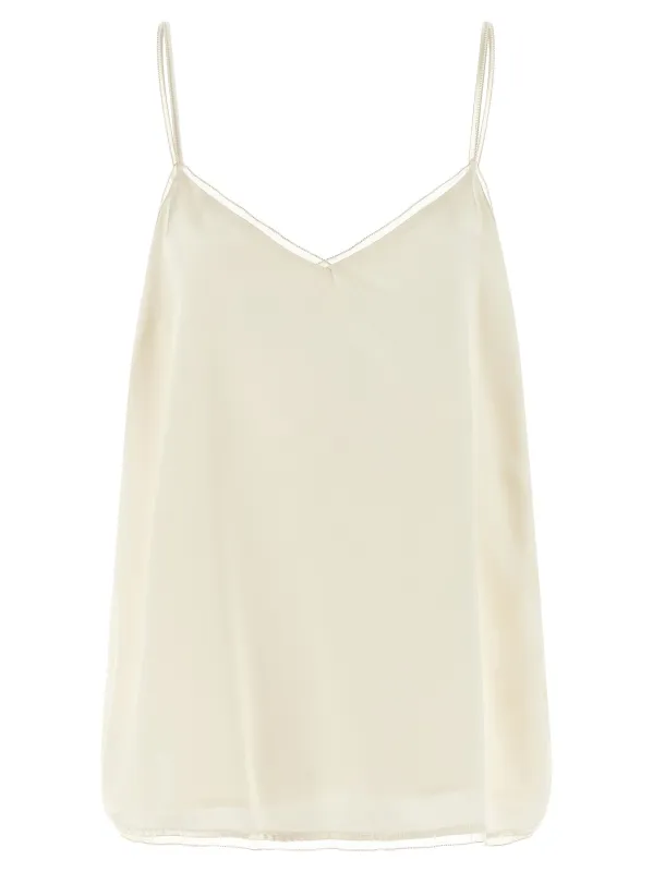 Lingerie Top Tops White sold by Wanan Luxury