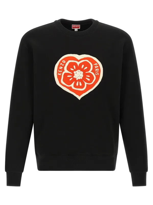 Kenzo Boke Heart Classic Sweatshirt Black sold by Wanan Luxury