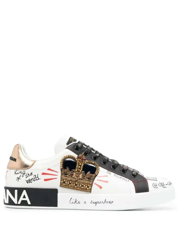 Portofino Print Sneakers sold by Wanan Luxury