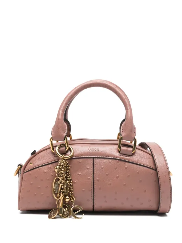 Bowling Small Leather Handbag sold by Wanan Luxury