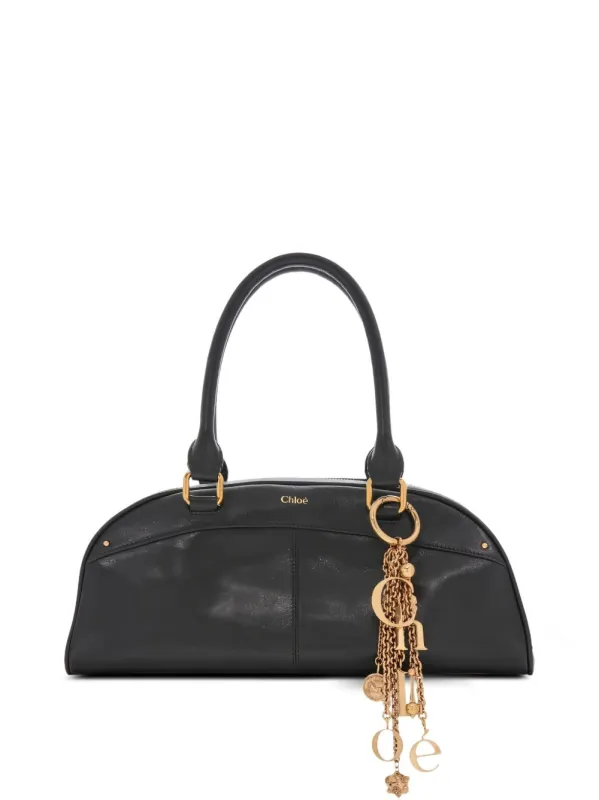 Chloé Bowling Leather Shoulder Bag sold by Wanan Luxury