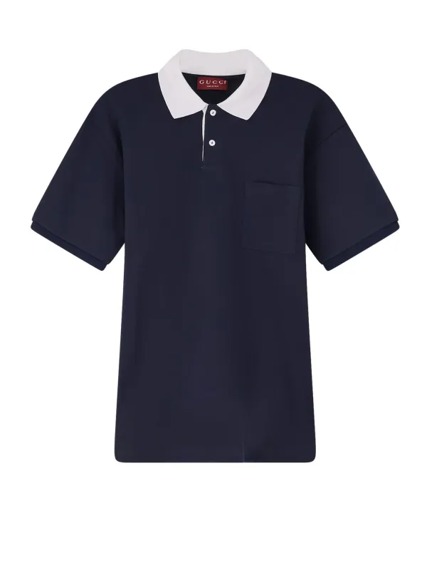 Cotton Piquet Polo Shirt sold by Wanan Luxury