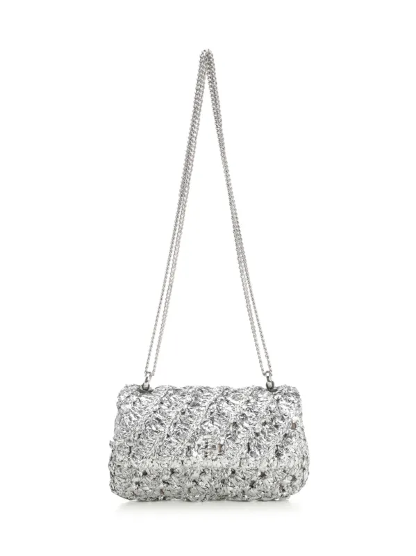 Kira Shoulder Bags Grey sold by Wanan Luxury