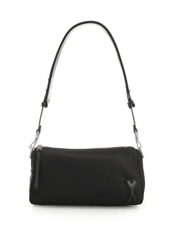 Marcel Bag Padded Nylon Twill Crossbody Bags Black sold by Wanan Luxury