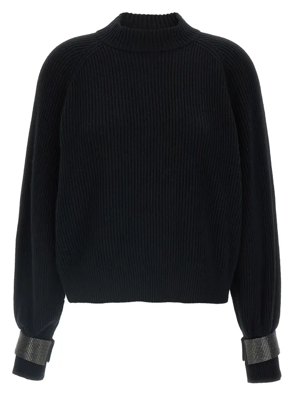 Monile Sweaters And Cardigans Black made by Brunello Cucinelli