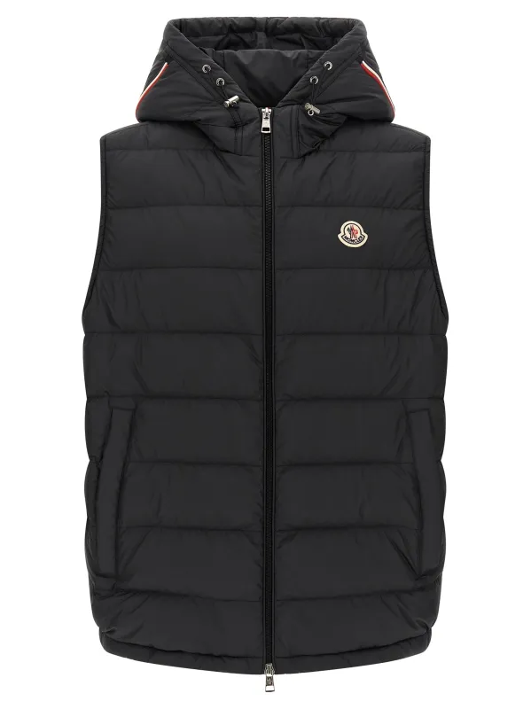 Marseillan Gilet Black sold by Wanan Luxury
