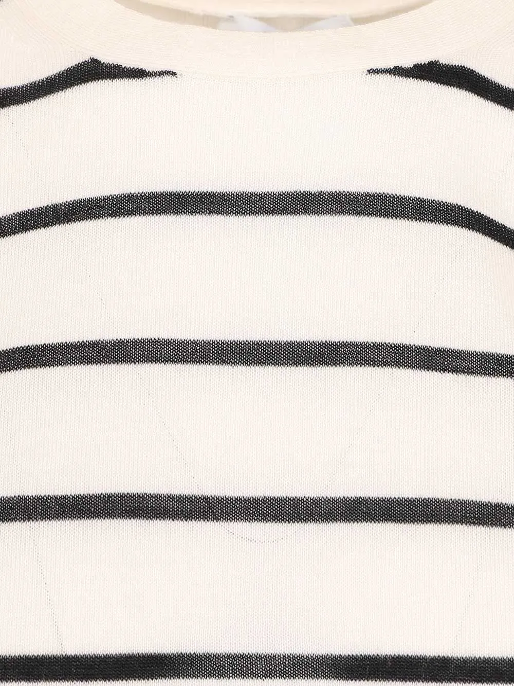 Favetta Sweater In Cashmere And Silk Blend T-Shirt White sold by Wanan Luxury product image thumbnail 3