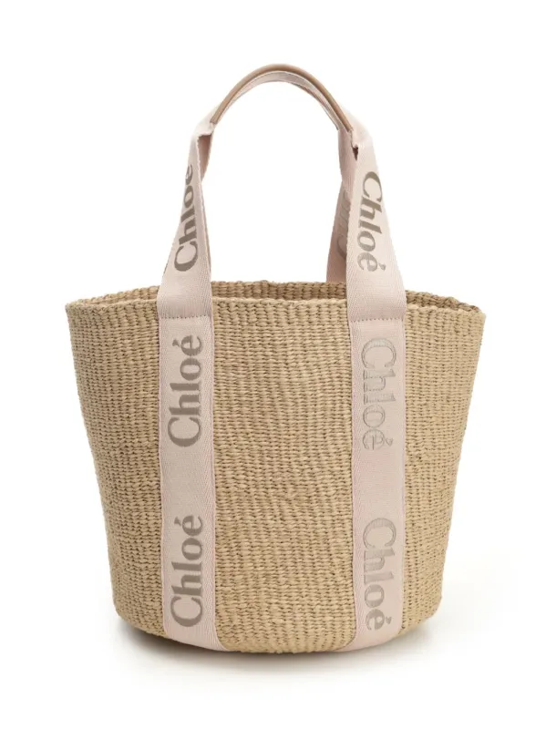 Woody Shoulder Bags Beige made by Chloe