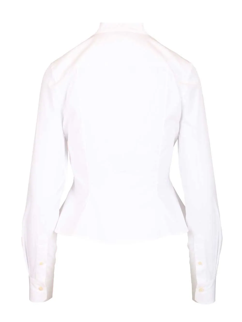 Ruffled Shirt Shirts White sold by Wanan Luxury product image thumbnail 2