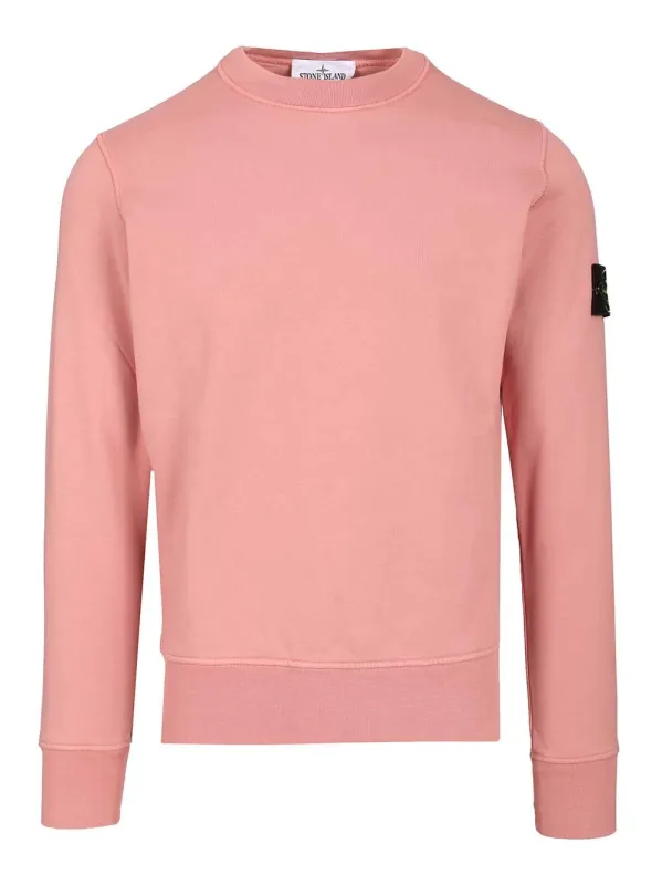 Organic Cotton Sweatshirt Sweatshirts Rose sold by Wanan Luxury