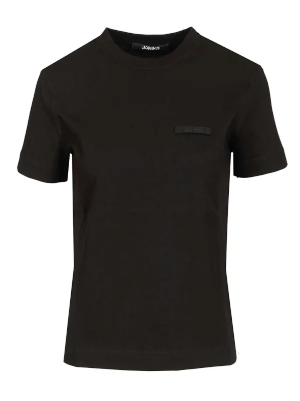 Cotton T-Shirt Black sold by Wanan Luxury