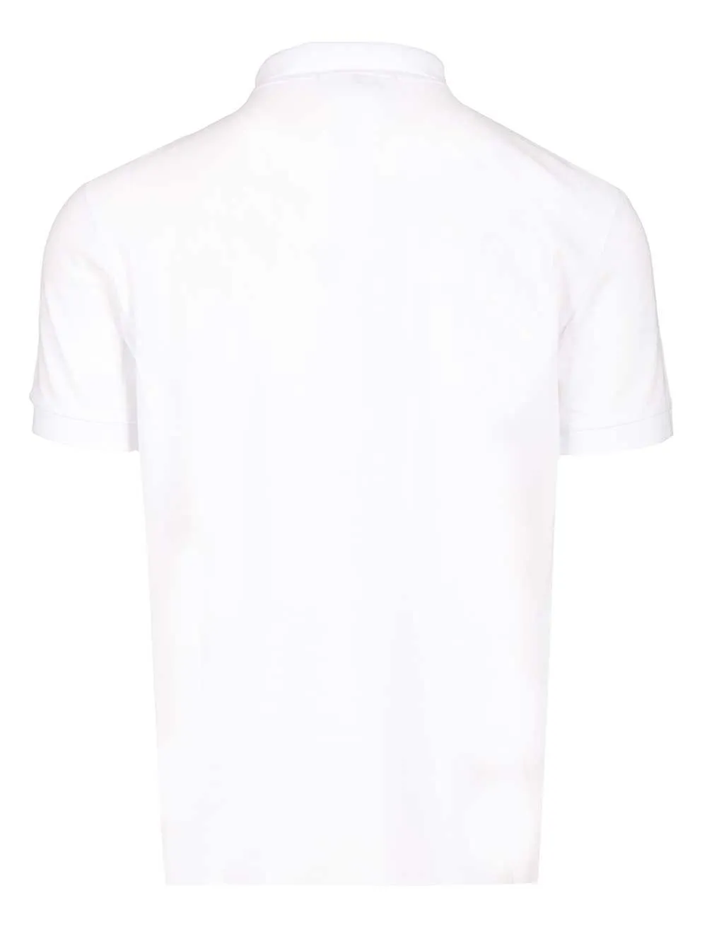 Cotton Short-Sleeved Polo Shirt White sold by Wanan Luxury product image thumbnail 2