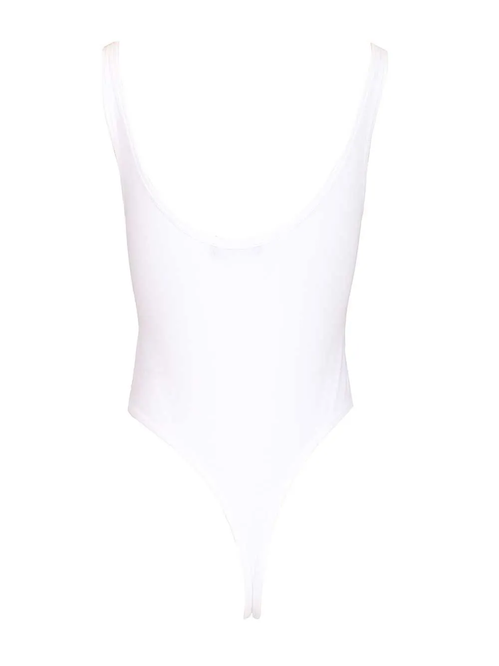 Organic Cotton Bodysuit Tops White sold by Wanan Luxury product image thumbnail 2