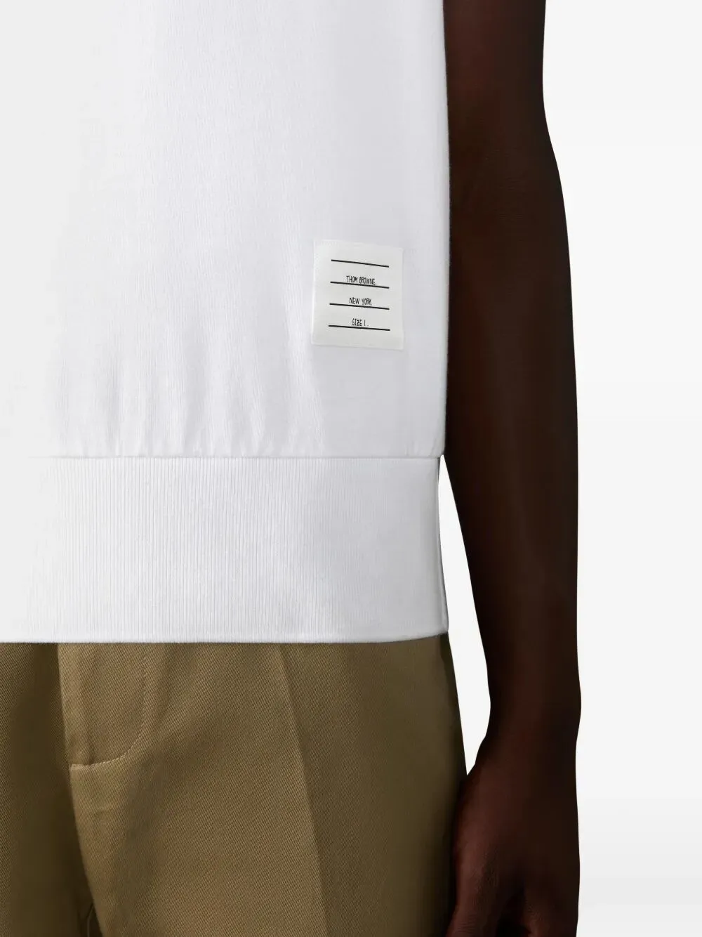 Cotton Jersey 4-Bar T-Shirt sold by Wanan Luxury product image thumbnail 4
