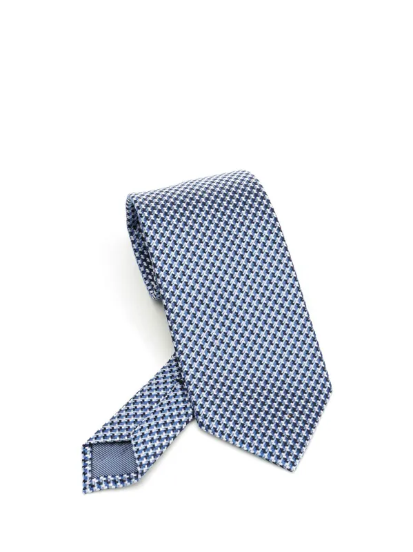Silk Tie Ties And Bow Ties Blue sold by Wanan Luxury